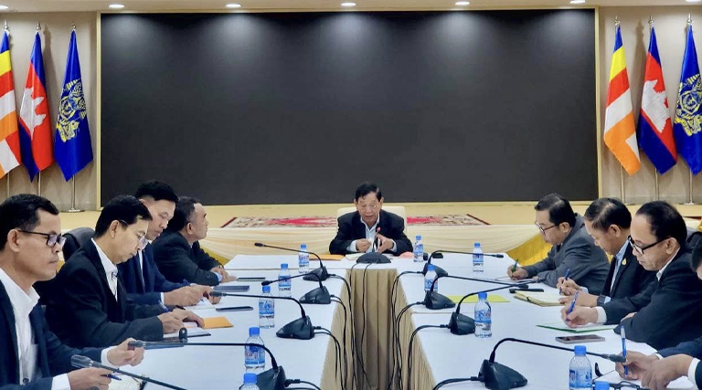 ឯកឧត្តម ឆេង សារឿន រដ្ឋលេខាធិការក្រសួងអធិការកិច្ច បានអញ្ជើញដឹកនាំកិច្ចប្រជុំសំណេះសំណាលជាមួយថ្នាក់ដឹកនាំ និងមន្ដ្រីរាជការ