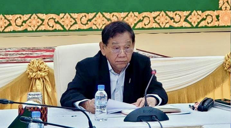 ឯកឧត្តម ឆេង សារឿន រដ្ឋលេខាធិការ និងជាប្រធានអនុក្រុមការងារពង្រឹងការងារអធិការកិច្ច និងតាមដានការអនុវត្តច្បាប់ បានដឹកនាំកិច្ចប្រជុំពិភាក្សាលើសេចក្តីព្រាងប្រកាសស្តីពីការរៀបចំនិងការប្រព្រឹត្តទៅរបស់ការិយាល័យចំណុះនាយកដ្ឋាននៃអគ្គនាយកដ្ឋានអធិការកិច្ច