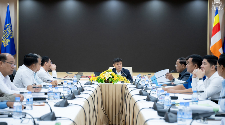 ឯកឧត្តម អាំង សុផានិត រដ្ឋលេខាធិការក្រសួងអធិការកិច្ច បានអញ្ជើញដឹកនាំកិច្ចប្រជុំពិភាក្សាផ្ទៃក្នុង