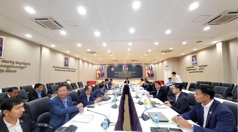 ឯកឧត្តម ឆេង សារឿន រដ្ឋលេខាធិការក្រសួងអធិការកិច្ច និងជាប្រធានអនុក្រុមការងារពង្រឹងការងារអធិការកិច្ច និងតាមដានការអនុវត្តច្បាប់