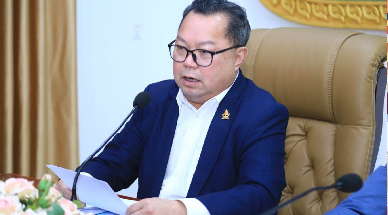 ឯកឧត្តម អ៊ុន វ៉ាល់ឡឺរ៉ូ រដ្ឋលេខាធិការក្រសួងអធិការកិច្ច បានអញ្ជើញដឹកនាំកិច្ចប្រជុំជាមួយឯកឧត្តម ខុន សេរីរដ្ឋា អភិបាលរងខេត្តកណ្ដាល ដើម្បីពិនិត្យ និងពិភាក្សាលើពាក្យបណ្ដឹងតវ៉ា