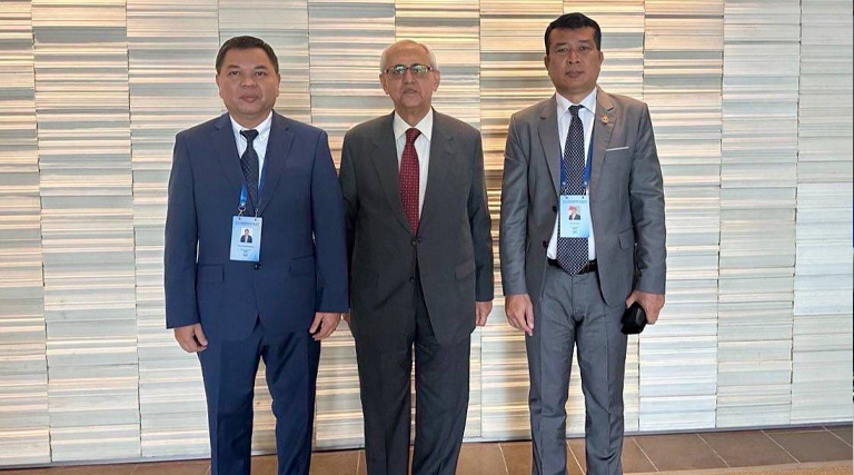 ឯកឧត្តមបណ្ឌិត ព្រហ្ម វិចិត្រសុភ័ណ្ឌ រដ្ឋលេខាធិការក្រសួងអធិការកិច្ច បានអញ្ជើញដឹកនាំប្រតិភូក្រសួងអធិការកិច្ច ចូលរួមសិក្ខាសាលាស្ដីពី Effective Ombudsmanship for People’s Livelihood នៅទីក្រុង Nanjing ខេត្ត Jiangsu សាធារណរដ្ឋប្រជាមានិតចិន។