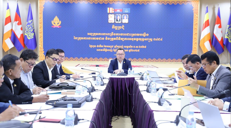 ឯកឧត្តម អ៊ុន វ៉ាល់ឡឺរ៉ូ រដ្ឋលេខាធិការក្រសួងអធិការកិច្ច និងជាប្រធានអនុក្រុមការងារពង្រឹងការងារដោះស្រាយបណ្ដឹង