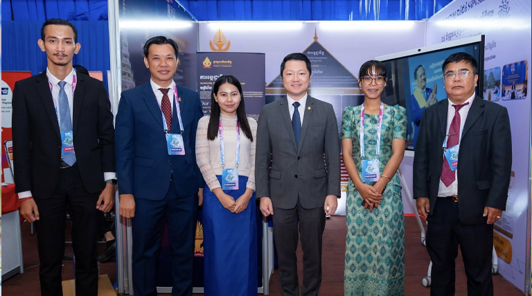 ស្តង់ពិព័រណ៍ ក្រសួងអធិការកិច្ច ក្នុងវេទិការដ្ឋាភិបាលឌីជីថល ឆ្នាំ២០២៥ និងពិព័រណ៍បច្ចេកវិទ្យាឌីជីថលកម្ពុជា-អន្តរជាតិ