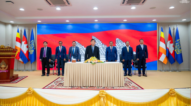 ឯកឧត្តម ឆេង សារឿន រដ្ឋលេខាធិការក្រសួងអធិការកិច្ច និងជាតំណាងដ៏ខ្ពង់ខ្ពស់ឯកឧត្តម សុខ សូកេន រដ្ឋមន្ត្រីក្រសួងអធិការកិច្ច បានអញ្ជើញជាអធិបតីក្នុងពិធីបិទវគ្គបណ្តុះបណ្តាលជំនាញអធិការកិច្ចជំនាន់៧ វគ្គ៤ ដែលរៀបចំដោយវិទ្យាស្ថានជាតិអធិការកិច្ច និងមានការចូលរួមពីថ្នាក់ដឹកនាំក្រសួង មន្រ្តីរាជការមកពីក្រសួងអធិការកិច្ច ក្រសួង-ស្ថាប័ននានា និងរដ្ឋបាលរាជធានី-ខេត្ត សរុបប្រមាណ៥២នាក់ នៅទីស្ដីការក្រសួង។