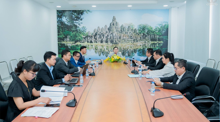 ឯកឧត្តម ហេង ចាន់ឌី រដ្ឋលេខាធិការក្រសួងអធិការកិច្ច បានអញ្ជើញដឹកនាំកិច្ចប្រជុំក្រុមការងាររៀបចំគម្រោងស្តីពីក្រមសីលធម៌មន្រ្តីអធិការកិច្ចរបស់ក្រសួងអធិការកិច្ច