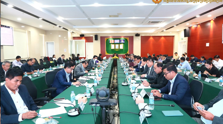 ដោយទទួលបានការអនុញ្ញាតដ៏ខ្ពង់ខ្ពស់ពី ឯកឧត្តម សុខ សូកេន រដ្ឋមន្រ្តីក្រសួងអធិការកិច្ច ឯកឧត្តម ស៊ឹម សុវណ្ណរិទ្ធិ អនុរដ្ឋលេខាធិការក្រសួងអធិការកិច្ច បានអញ្ជើញចូលរួមកិច្ចប្រជុំអន្តរក្រសួង ដើម្បីពិនិត្យ និងពិភាក្សាលើសេចក្តីព្រាងសារលិខិតសម្តេចមហាបវរធិបតី ហ៊ុន ម៉ាណែត នាយករដ្ឋមន្ត្រីនៃព្រះរាជាណាចក្រកម្ពុជា