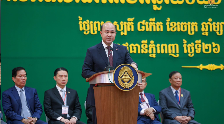 ឯកឧត្តម ប្រាក់ ផាន់ណារ៉ា រដ្ឋលេខាធិការក្រសួងអធិការកិច្ច បានអញ្ជើញចូលរួមពិធីបិទសន្និបាតបូកសរុបលទ្ធផលការងារឆ្នាំ២០២៥ និងលើកទិសដៅការងារឆ្នាំ២០២៦ របស់ក្រសួងមុខងារសាធារណៈ ក្រោមអធិបតីភាព ឯកឧត្តម ហ៊ុន ម៉ានី ឧបនាយករដ្ឋមន្រ្តី រដ្ឋមន្រ្តីក្រសួងមុខងារសាធារណៈ តំណាងដ៏ខ្ពង់ខ្ពស់ សម្តេចមហាបវរធិបតី ហ៊ុន ម៉ាណែត