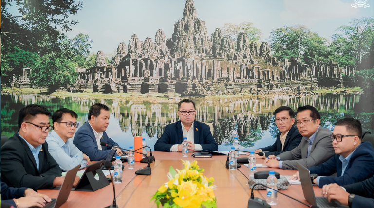 ឯកឧត្តម អ៊ុន វ៉ាល់ឡឺរ៉ូ រដ្ឋលេខាធិការក្រសួងអធិការកិច្ច បានអញ្ជើញដឹកនាំកិច្ចប្រជុំស្ដីពីវឌ្ឍនភាពនៃការដោះស្រាយបណ្តឹងរបស់គណៈប្រតិភូអង្កេតស្រាវជ្រាវនិងដោះស្រាយបណ្ដឹង