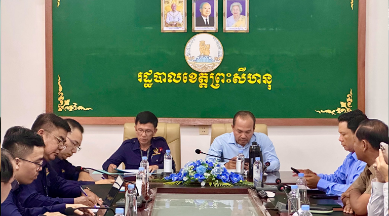 ឯកឧត្តម យី ម៉ៅ អនុរដ្ឋលេខាធិការ និងជាតំណាងឯកឧត្តម អ៊ុន វ៉ាល់ឡឺរ៉ូ រដ្ឋលេខាធិការក្រសួងអធិការកិច្ចប្រធានគណៈប្រតិភូដោះស្រាយបណ្តឹង
