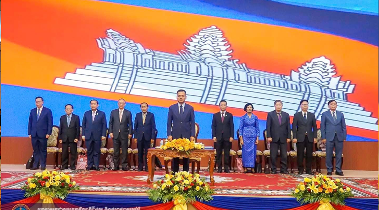 ឯកឧត្តម ប៉ែន ច័ន្ទសុខរិន រដ្ឋលេខាធិការក្រសួងអធិការកិច្ច បានអញ្ជើញចូលរួមពិធីបិទសិក្ខាសាលាផ្សព្វផ្សាយនិងដាក់ឱ្យអនុវត្ត “ផែនការអនុវត្តរយៈពេល៥ឆ្នាំ ដំណាក់កាលទី២ (២០២៦-២០៣០)”