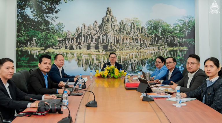 ឯកឧត្តម ហេង លឹមទ្រី រដ្ឋលេខាធិការក្រសួងអធិការកិច្ច បានអញ្ជើញដឹកនាំកិច្ចប្រជុំដើម្បីត្រួតពិនិត្យរបាយការណ៍លទ្ធផលការងារស្តីពីការអង្កេតស្រាវជ្រាវករណីបណ្តឹងរបស់ប្រជាពលរដ្ឋ