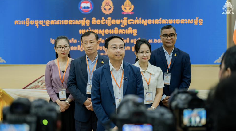 សកម្មភាពនៃដំណើរការថ្ងៃទី២ នៃការធ្វើជំរឿនមន្ត្រីជាក់ស្តែងនៅតាមរចនាសម្ព័ន្ធរបស់អង្គភាពនានាក្រោមឱវាទក្រសួងអធិការកិច្ច នៅទីស្តីការក្រសួង