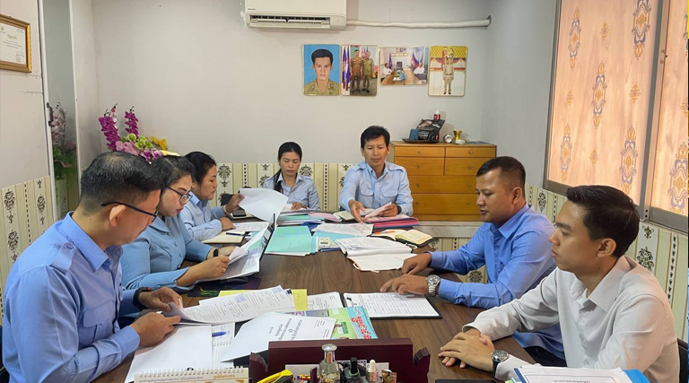 សកម្មភាពចុះធ្វើអធិការកិច្ចលើការអនុវត្តតួនាទីភារកិច្ចនិងការផ្តល់សេវាសាធារណៈរបស់រដ្ឋបាលថ្នាក់ក្រោមជាតិក្នុងខណ្ឌដូនពេញ
