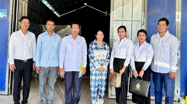 សកម្មភាពចុះតាមដានការអនុវត្តច្បាប់លើវិស័យឧស្សាហកម្មនិងសិប្បកម្មរបស់មន្ទីរអធិការកិច្ចខេត្តកែប
