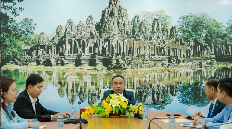 ឯកឧត្តម ចាប សុថារិទ្ធ រដ្ឋលេខាធិការក្រសួងអធិការកិច្ច បានអញ្ជើញដឹកនាំកិច្ចប្រជុំដើម្បីពង្រឹងប្រសិទ្ធភាពការងារនៃការចុះធ្វើអធិការកិច្ចរបស់គណៈប្រតិភូ