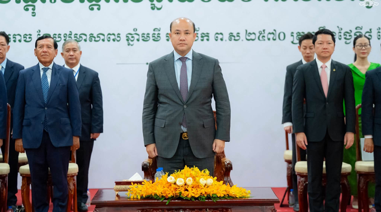 ឯកឧត្តម សុខ សូកេន រដ្ឋមន្រ្តីក្រសួងអធិការកិច្ច បានអញ្ជើញចូលរួមក្នុង “ពិធីបិទវគ្គបណ្តុះបណ្តាលឆ្នាំ២០២៥ និងបើកវគ្គបណ្តុះបណ្តាលឆ្នាំ២០២៦