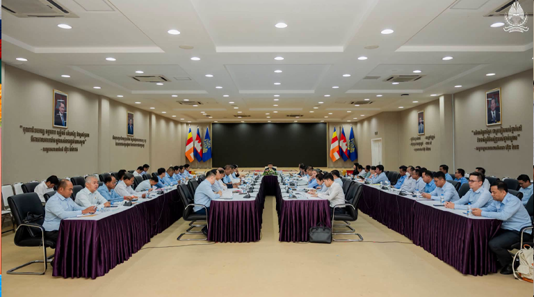 ឯកឧត្តម អាំង សុផានិត រដ្ឋលេខាធិការក្រសួងអធិការកិច្ច បានអញ្ជើញដឹកនាំកិច្ចប្រជុំពិភាក្សាស្តីពី «ការប្រមូលធាតុចូលលើសេចក្តីគ្រោងថវិកាឆ្នាំ២០២៧ និងផែនការយុទ្ធសាស្ត្រថវិកា៣ឆ្នាំរំកិល ២០២៧-២០២៩ របស់មន្ទីរអធិការកិច្ចរាជធានី-ខេត្តទាំង២៥»