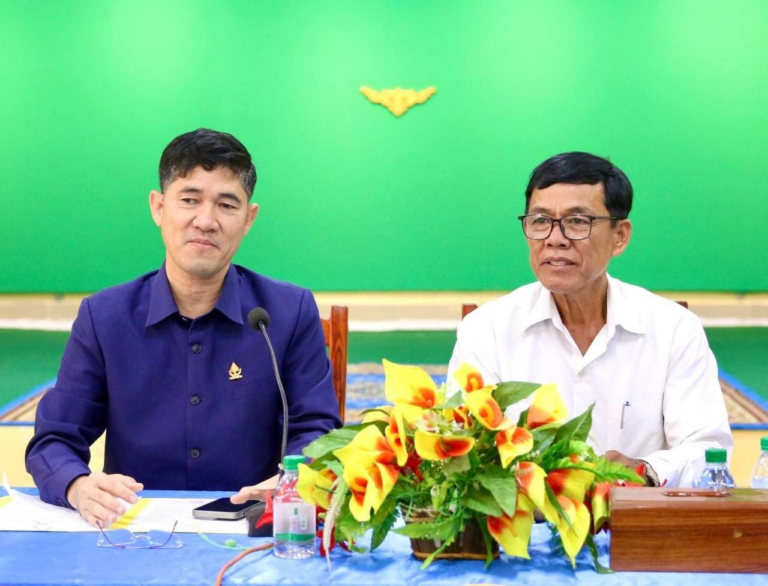 កិច្ចប្រជុំពិភាក្សាលើការតាមដានការអនុវត្តច្បាប់លើការគ្រប់គ្រងរដ្ឋបាលនិងការប្រើប្រាស់ធនធានរបស់រដ្ឋតាមបណ្តារដ្ឋបាលឃុំក្នុងស្រុកខ្សាច់កណ្តាល