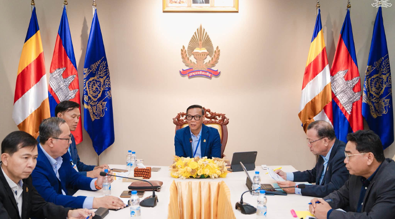 ឯកឧត្តម អួន ម៉េងឈាន់ អគ្គនាយក នៃអគ្គនាយកដ្ឋានអធិការកិច្ច អញ្ជើញដឹកនាំកិច្ចប្រជុំដើម្បីពិនិត្យ​ និងពិភាក្សាលេីការរៀបចំសកម្មភាពអធិការកិច្ច​ និងតាមដានការអនុវត្តច្បាប់