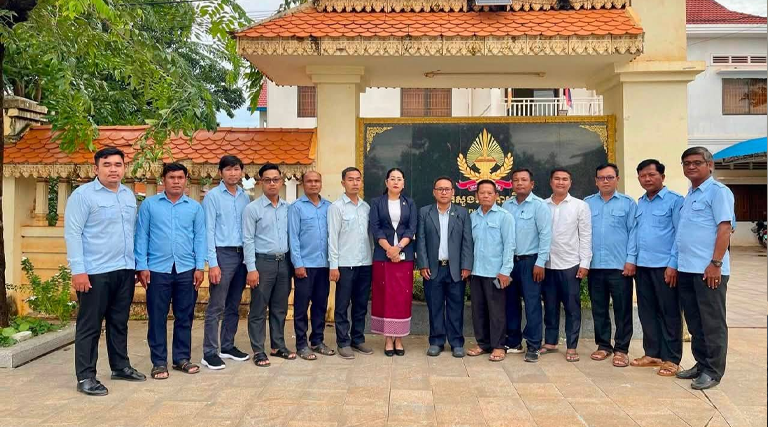លោកជំទាវ សុខ វិឡាយ រដ្ឋលេខាធិការប្រចាំការក្រសួងអធិការកិច្ច បានអញ្ជើញជាអធិបតីក្នុងពិធីសំណេះសំណាលជាមួយថ្នាក់ដឹកនាំ និងមន្រ្តីរាជការនៃមន្ទីរអធិការកិច្ចខេត្តស្ទឹងត្រែង