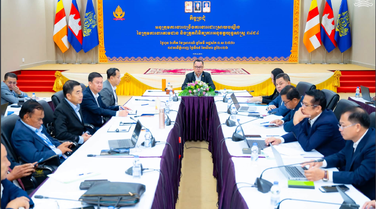 ឯកឧត្តម អ៊ុន វ៉ាល់ឡឺរ៉ូ រដ្ឋលេខាធិការក្រសួងអធិការកិច្ច និងជាប្រធានអនុក្រុមការងារពង្រឹងការងារដោះស្រាយបណ្តឹង បានអញ្ជើញដឹកនាំកិច្ចប្រជុំបន្តពិនិត្យពិភាក្សាលើគ្រោងឆ្អឹងនៃសេចក្តីព្រាងច្បាប់ស្តីពីបណ្ដឹងតវ៉ានិងបណ្ដឹងបរិហារ