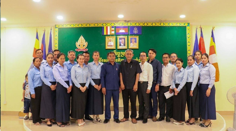 កិច្ចសហការចុះស្ទង់មតិអំពីតម្រូវការចាំបាច់សម្រាប់ការចុះអធិការកិច្ចតាមបែបឌីជីថលនៅមន្ទីរអធិការកិច្ចខេត្តកំពង់ស្ពឺ