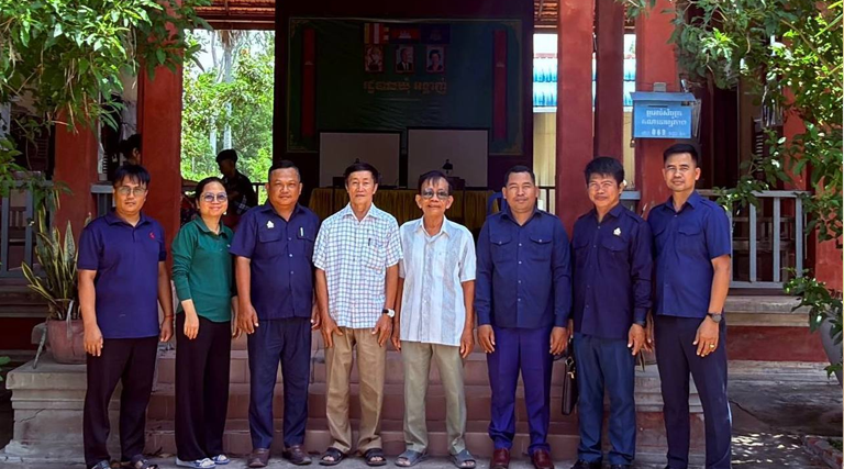 ការចុះតាមដានការអនុវត្តវិធានការលើអង្គភាពរងអធិការកិច្ចរបស់មន្ទីរអធិការកិច្ចខេត្តតាកែវ