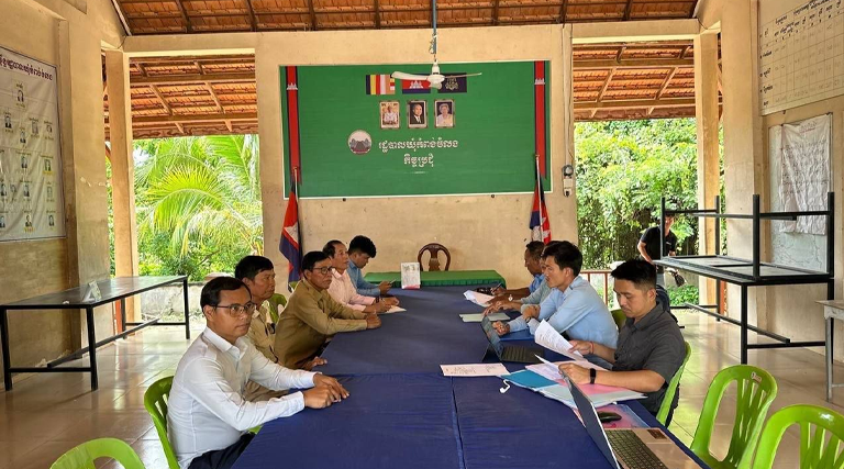 សកម្មភាពដឹកនាំក្រុមការងារចុះពិនិត្យទីតាំងដីជាក់ស្តែងនិងសម្របសម្រួលករណីវិវាទដីធ្លីរបស់មន្ទីរអធិការកិច្ចខេត្តកណ្តាល