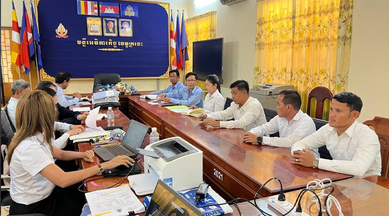 កិច្ចប្រជុំបិទបញ្ចប់ការចុះធ្វើសវនកម្មប្រតិបត្តិការរបស់មន្ទីរអធិការកិច្ចខេត្តក្រចេះ