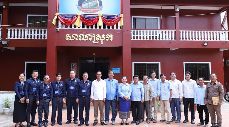កិច្ចសហការជាមួយគណៈប្រតិភូក្រសួងអធិការកិច្ចចុះអង្កេតស្រាវជ្រាវករណីពាក្យបណ្តឹងរបស់មន្ទីរអធិការកិច្ចខេត្តកណ្តាល