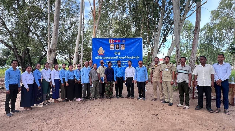 ពិធីអប់រំនិងផ្សព្វផ្សាយច្បាប់ស្តីពីការត្រួតពិនិត្យគ្រឿងញៀនរបស់មន្ទីរអធិការកិច្ចខេត្តកំពង់ឆ្នាំង