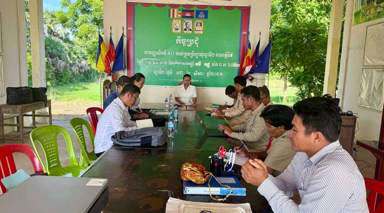 លោកស្រី ទេព្វនិមល អនុប្រធានមន្ទីរអធិការកិច្ចខេត្តព្រៃវែង បានដឹកនាំគណៈប្រតិភូ ចុះធ្វើអធិការកិច្ចលើការគ្រប់គ្រងរដ្ឋបាល ការផ្តល់សេវាសាធារណៈ