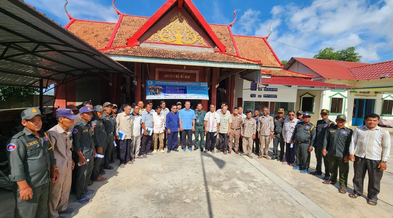 ពិធីផ្សព្វផ្សាយច្បាប់ស្តីពីការបង្ក្រាបល្បែងស៊ីសងនិងច្បាប់ស្តីពីការត្រួតពិនិត្យគ្រឿងញៀនរបស់មន្ទីរអធិការកិច្ចខេត្តតាកែវ