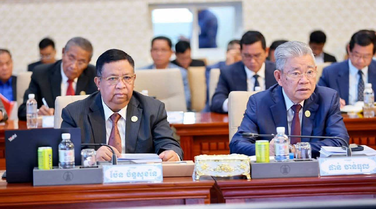 ឯកឧត្តម ប៉ែន ច័ន្ទសុខរិន រដ្ឋលេខាធិការក្រសួងអធិការកិច្ច បានអញ្ជើញចូលរួមកិច្ចប្រជុំលើកទី២៦ របស់គណៈកម្មាធិការជាតិសម្រាប់ការអភិវឌ្ឍតាមបែបប្រជាធិបតេយ្យនៅថ្នាក់ក្រោមជាតិ (គ.ជ.អ.ប.)