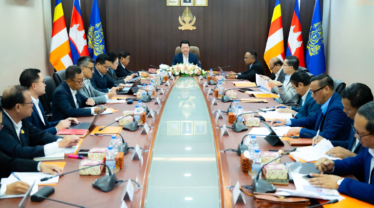 ក្នុងកិច្ចប្រជុំត្រួតពិនិត្យវឌ្ឍនភាពការរៀបចំផែនការសកម្មភាពការងារអធិការកិច្ច និងតាមដានការអនុវត្តច្បាប់ប្រចាំឆ្នាំ២០២៧