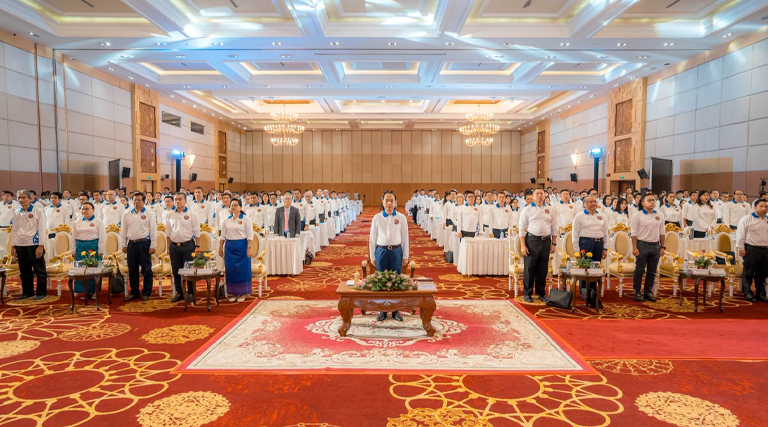ឯកឧត្តម ណុប ចាន់ណារិន្ទ រដ្ឋលេខាធិការ និងជាអ្នកនាំពាក្យក្រសួងអធិការកិច្ច បានអញ្ជើញចូលរួមក្នុងពិធីបើក យុទ្ធនាការឆន្ទៈល្អលើកទី២ ស្តីពី ការបន្តពង្រឹងការអនុវត្តវិធានការចាំបាច់នានា ក្នុងការគ្រប់គ្រងការផ្សព្វផ្សាយពាណិជ្ជកម្មផលិតផលគ្រឿងស្រវឹង និងភេសជ្ជៈដែលមានជាតិស្ករ